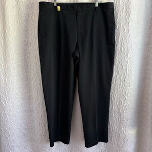 LL BEAN classic fit trousers black size 40 x 30